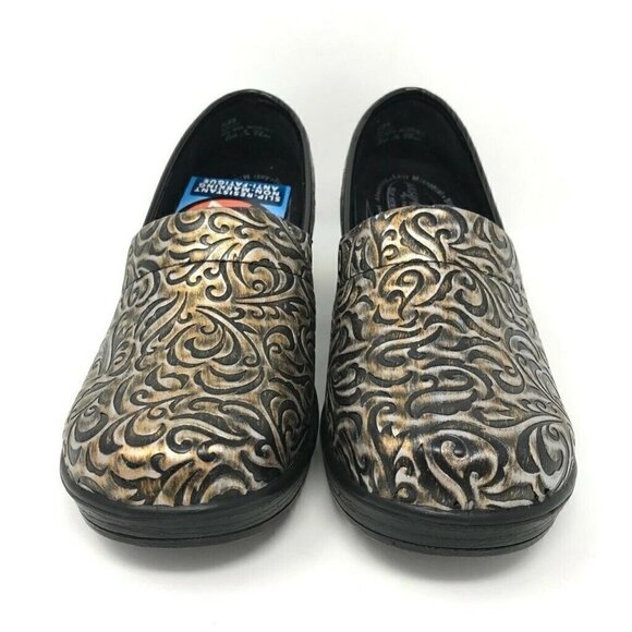 Easy Works By Easy Street Clog Shoes Black 8.5 W - Picture 6 of 11